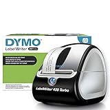 Dymo LabelWriter 450 Turbo - Etichettatrice, Nero/Argento