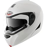 CABERG Modus metallo bianco casco