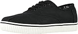 TOMS Men Cordones Indio, Scarpe Stringate Derby Uomo, Nero (Black 000), 44.5 EU