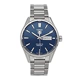 Tag Heuer Carrera Calibre 5 Meccanico (Automatico) Blue Dial Mens Watch WAR201E.BA0723 (Usato), Meccanico, Automatico, Meccanico, Automatico, Meccanico, Carica automatica, Blu, Meccanico, a carica