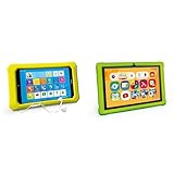 Clementoni Clempad 8" PRO - Tablet Educativo per Bambini 6-12 Anni, Schermo IPS HD 8", Memoria 16Gb, RAM 2G, Android 13-16796 & 16795 - Clempad Tablet Educativo, Tecnologia per Bambini 3-6 Anni