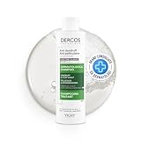 Vichy Dercos, Shampoo Anti-Forfora Sensitive, Per il Cuoio Capelluto Sensibile, Azione Lenitiva, Effetto Anti-Ricomparsa, Arricchito con Piroctolamina e AHA, 200 ml