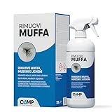 CAMP RIMUOVI MUFFA, Antimuffa igienizzante pronto all’uso, Elimina rapidamente muffe, muschi e licheni, 750 ml