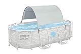 Bestway 58746-6 Tendalino da piscina rettangolare adattabile 340x549