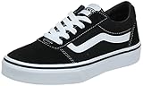 Vans Ward, Scarpe da Ginnastica, Unisex - Bambini e ragazzi, YT Ward, (Suede/Canvas) Black/White, 38 EU