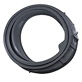 JCSPARES® - Guarnizione soffietto oblò porta lavatrice compatibile con AQUALTIS Hotpoint Ariston Indesit AQ73F49 - AQ82L29 - AQ83D29 - AQ83F09 - AQ83L09 - AQ92F29 - AQ93F29 Ed ulteriori