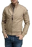 Schott Nyc Kenny, Giacca Uomo, Beige (Lt.Beige), S