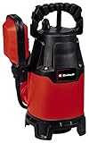 Einhell Pompa per acque scure GC-DP 3325 (330 W, portata 9.500 L/h, prevalenza massima 6 m, corpi estranei Ø 25 mm, protezione termica da sovraccarico, incl. raccordo universale)