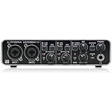 BEHRINGER UMC204HD INTERFACCIA AUDIO 2X4 SCHEDA AUDIO MIDI USB 2 IN 4 OUT 24 BIT 192 KHZ 2 PREAMPLIFICATORI MICROFONICI MIDAS PHANTOM POWER +48V