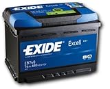 Exide EB740 batteria Auto, Nero, 278x175x190