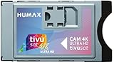 Humax - CAM Tivùsat 4K Ultra HD con interfaccia CI+ECP, scheda inclusa, retro compatibile con i dispositivi CI