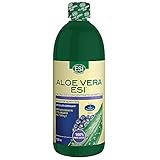 ESI - Aloe Vera, Integratore Alimentare con Succo Concentrato di Mirtillo, per il Benessere del Sistema Digerente, Ricco di Vitamine A e C, Senza Glutine e Vegan, 1000 ml