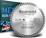 Bayerwald - Lama per sega circolare HM, 250 x 2,8/2 x 30 mm, forma dei denti: TF neg. (68 denti), per tutti i metalli non ferrosi e in plastica, per Mafell ERIKA 85 Ec