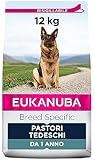 Eukanuba Breed Specific Alimento Secco per Pastori Tedeschi Adulti, Cibo per Cani Adattato in Modo Ottimale alla Razza 12 kg