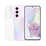 Samsung Galaxy A35 5G,Clear Cover inclusa, Smartphone Android 14, Display FHD+ Super AMOLED 6.6”, 8GB RAM e 256GB di memoria interna espandibile, Batteria 5.000 mAh, Awesome Lilac [Versione Italiana]