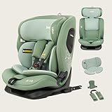 Jovikids i-Size Seggiolino Auto, 76-150cm da circa 15 mesi a 12 anni Seggiolino Isofix e Top Tether, Groupe 1/2/3 ECE R129, Reclinabile 5 posizioni