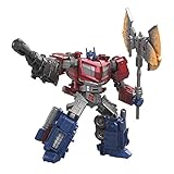 Transformers - Studio Series Voyager 03, action figure di Optimus Prime Gamer Edition da 16,5 cm, ispirata al videogioco "Transformers: War of Cybertron"