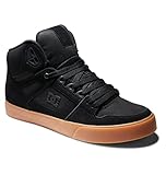 DC Shoes Pure - Scarpe da Ginnastica, Black/Gum,