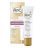 RoC - Retinol Correxion Line Smoothing Crema Contorno Occhi - Riduce Visibilmente Gonfiori e Occhiaie - Antirughe e Antietà - 15 ml