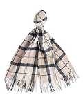 Barbour MANTELLA STANWAY IN TARTAN BEIGE - BLU