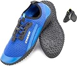 Cressi Sonar Shoes - Scarpa Sportiva uso Acquatico Realizzata in Tessuto Microforato, Blu/Azzurro, 42 EU, Unisex Adulto