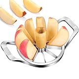 Taglia Mele,Levatorsoli Taglia Mela Spicchi Acciaio Inox,Affetta-Torsolo Mela,Pela-Sbuccia Mela,Affettatrice di mele e carotatore, Frutta Apple Slicer Cutter,Mela o Pera Core per la Casa e la Cucina