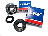 SKF C4 gruppo cuscinetti albero motore con tenute albero Gabbia metallica di alta qualità Minarelli orizzontale/verticale Yamaha Aerox