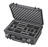 Max Cases - Valigia Fotografica con Divisorie Mobili Imbottite per Trasportare e Proteggere Apparecchiature e Materiali Sensibili, MAX430CAM, Dimensioni Interne 426 x 290 x 159 mm