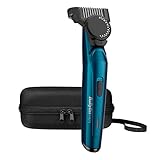 BaByliss T890E RegolaBarba Japanese Steel, a Rete/Ricaricabile, 120 Minuti di Autonomia, Lame in Acciaio Giapponese Batteria al Litio, Custodia da Viaggio Inclusa