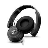 JBL Cuffie On-Ear, Nero - T450