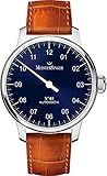 MeisterSinger Classico da Uomo n. 3 Automatico Sunburst Blu AM908