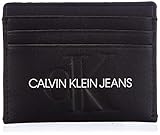 Calvin Klein Jeans Cartella 6cc, Accessori Portafogli da Viaggio Donna, Nero, Taglia Unica