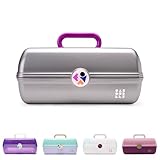 Caboodles Twilight Discoteca – Organizzatore Costmetic per trucchi e accessori per il trasporto, colore: argento brillante