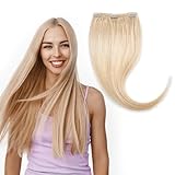 SOHAIR EXTENSION CON CLIPS CAPELLI VERI REMY S HAIR NATURALI 55/60CM BY SOCAP 17,5g (20-BIONDO PLATINO DORATO)