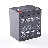 Pila batteria Ricaricabile Ermetica 12V 5Ah -(mm) 90x70x101(h) UPS VRLA