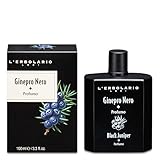 L Erbolario, Profumo Uomo Ginepro Nero, Fragranza Energizzante, Coraggiosa e Decisa, Formato 100 ml