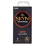 Akuel Skyn Large Preservativo, 9 Pezzi