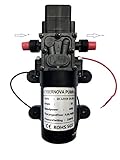 CYBERNOVA DC12V 100 PSI 4.0L / m Pompa (pressostato Integrato) Acqua ad Alta Pressione ad Alta Pressione Pompa autoadescante con pressostato Caravan/Barca/Camper/Giardino