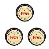 Eyetex Kajal Supreme Paste, nero, confezione da 3, sicuro per bambini, Kajal completamente naturale, delicato sulla pelle, effetto rinfrescante sugli occhi, popolare da oltre 80 anni, vegano