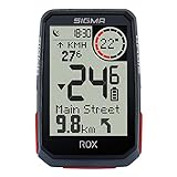 SIGMA Sport Rox 4.0 EVO Black HR - Set Ciclo-computer senza cavo con navigatore GPS e cardiofrequenzimetro, navigatore GPS con altimetro