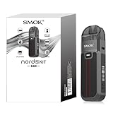 SMOK Nord 5 Pod System Vape Kit 2000mAh 5-80W Capacità 5ml Flusso d aria Continuo, Schermo OLED, Compatibile con le Coils RPM 3, Vaping DL, Carica Rapida Type-C, Senza Nicotina - Nero