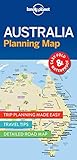 Lonely Planet Australia Planning Map [Lingua Inglese]