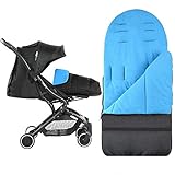 GOLDGE Coprigambe Universale Sacco Nanna Passeggino Allegato Mat Piede 3 in 1 Staccabile Confortevole Caldo Toe Copertura Bambino Carrello Coton