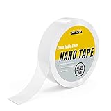 Nano Tape - 16.4FT/5M Multifunzione Nano Tape Nastro Biadesivo Tape, Trasparente Nano Nessuna Traccia Può Essere Lavato Nastro Adesivo Può Essere Riutilizzato