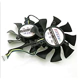 A Set FD8015H12S 74mm For Sapphire HD7750 HD7770 1G 2G Graphics Card Cooling Fan 4Pin