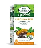 L Angelica Superfood Curcuma e Pepe Antiossidanti con Vitamina C Compresse - 6 Confezioni