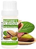 Aroma alimentare liquido 100% naturale, di Pistacchio I Aromi per Caffe, Gelato, Acqua, Dolci, Pasticceria, Frullati proteici I Gocce aromatizzanti senza calorie, Flavdrops, Flavour Drops