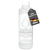 PURIVITA ISOPROPANOL - Alcool Isopropilico - 99,9% di potere pulente - detergente per casa, l industria, l elettronica - sgrassante + solvente - senza residui - non conduttivo Isopropyl Alcohol 0,5-3l