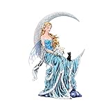 Nemesis Now Wind - Statuetta di Nene Thomas, 24 cm, Colore: Blu