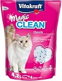 Vitakraft Lettiera per Gatti Magic Clean 15525 per 4 Settimane, 4,2 L